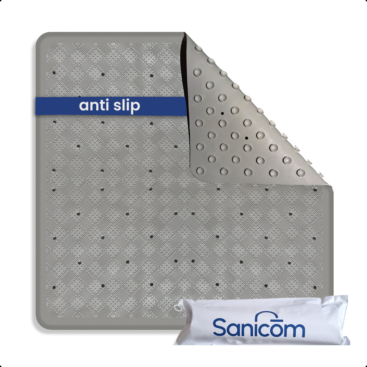 Antislip douchemat - Grijs 53x53 CM