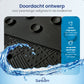 Douchemat - Antislip Mat - Antislipmat Douche - Badmat - Schimmelbestendig - Met Zuignappen - Wasbaar - Zwart