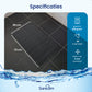 Antislip douchemat - Zwart 70x40 CM