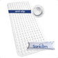 Non-slip shower mat - White 88x40 CM