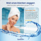 Non-slip shower mat - White 88x40 CM